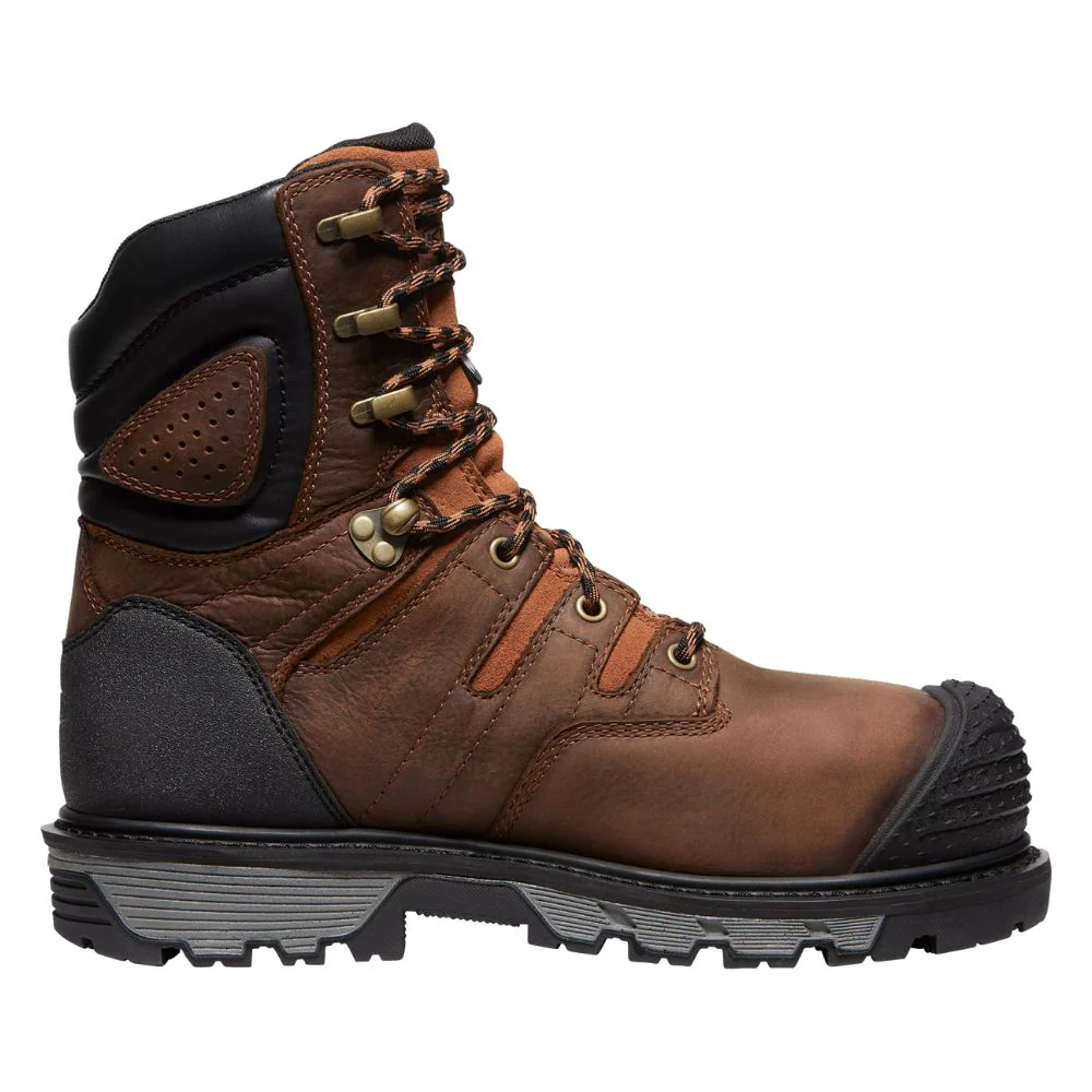 Keen Camden Botte de travail imperméable à embout composite de 8 po pour hommes avec MET Guard 1027693 - Brun - Image 2