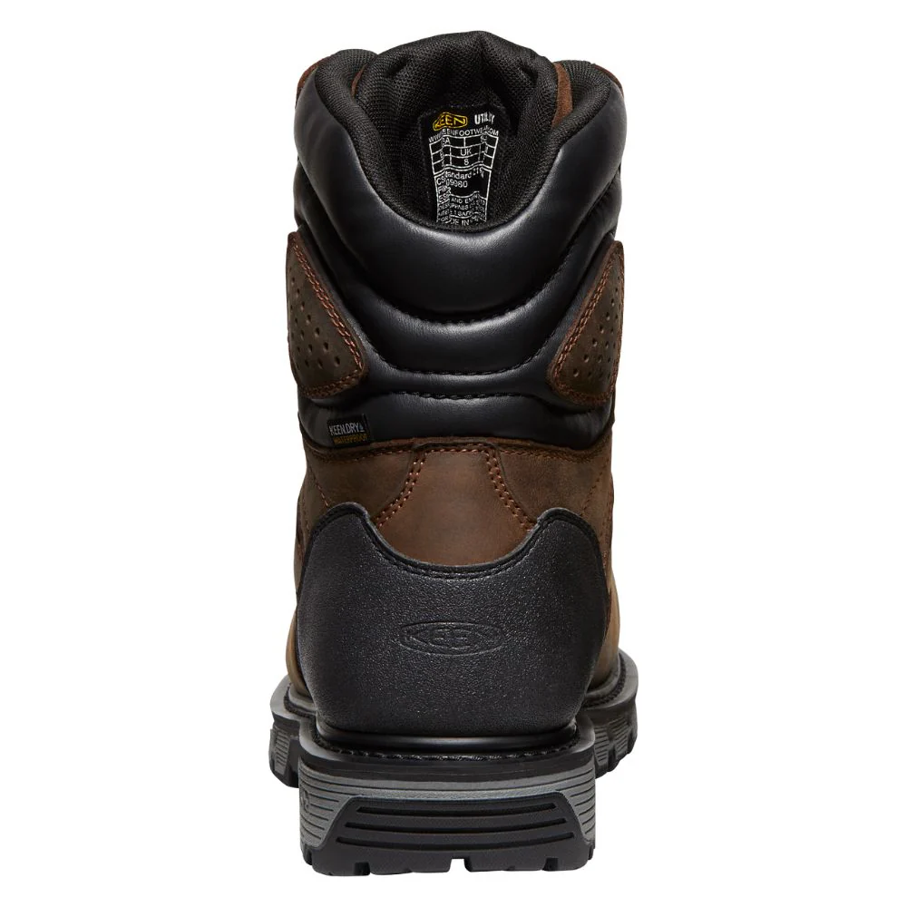 Keen Camden Botte de travail isolé imperméable à embout composite de 8 po pour hommes 1028289 - Brun - Image 10