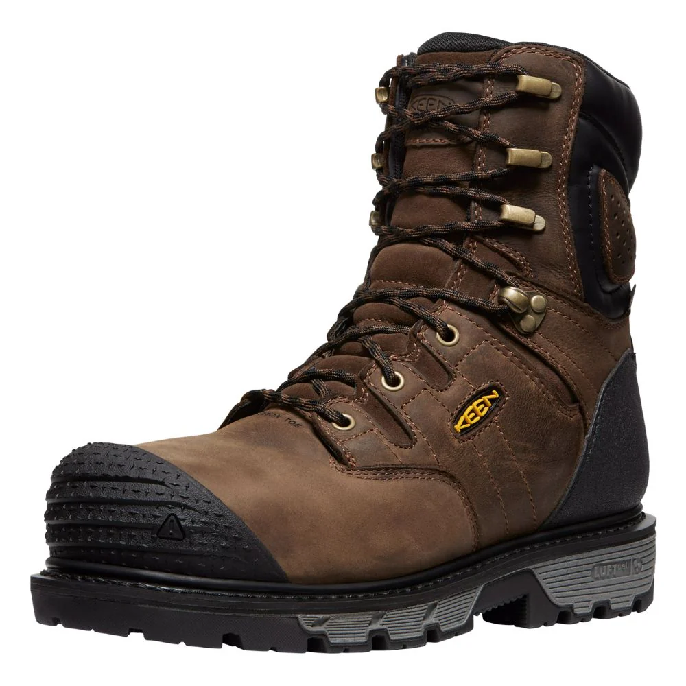 Keen Camden Botte de travail isolé imperméable à embout composite de 8 po pour hommes 1028289 - Brun - Image 3