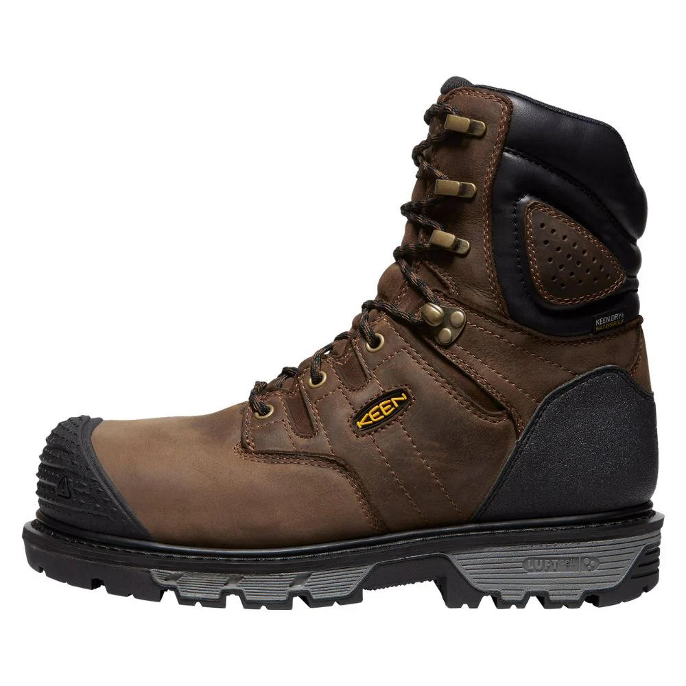 Keen Camden Botte de travail isolé imperméable à embout composite de 8 po pour hommes 1028289 - Brun - Image 5