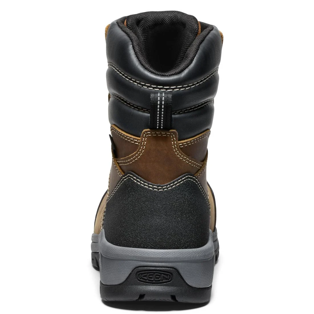 Keen Evanston Botte de travail imperméable à bout composite de 8 po pour femmes 1029671 - Brun - Image 5