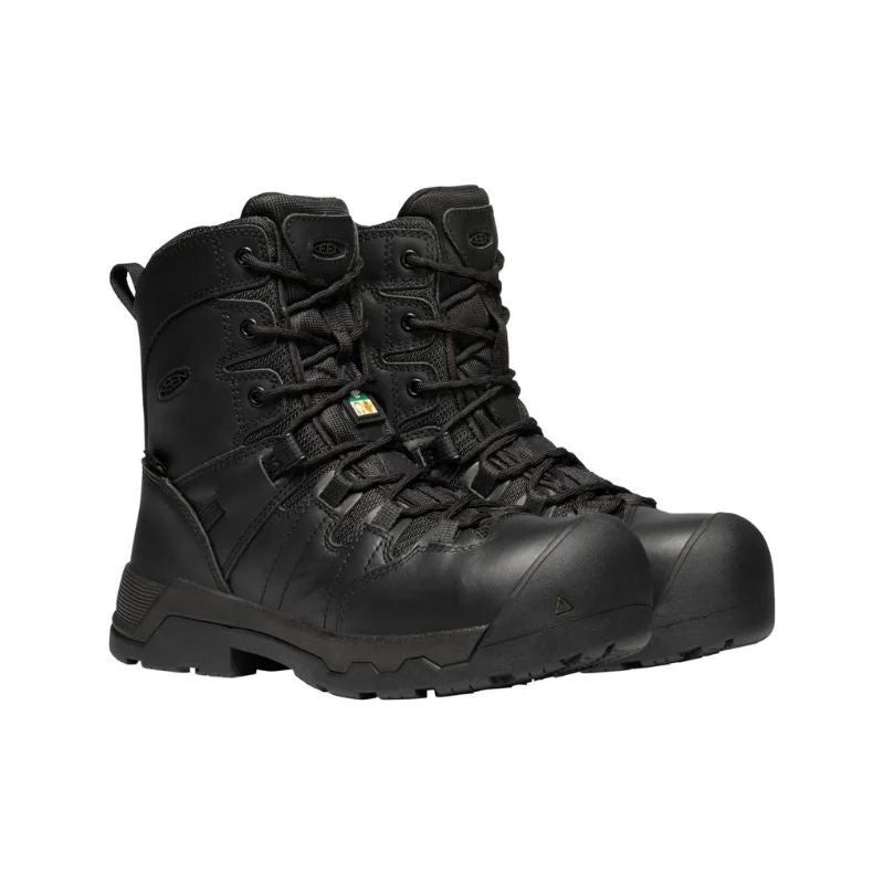 Botte de travail Keen Oshawa 20cm à cap de composite imperméable pour femmes avec fermeture éclair latérale 1024203 - Image 2