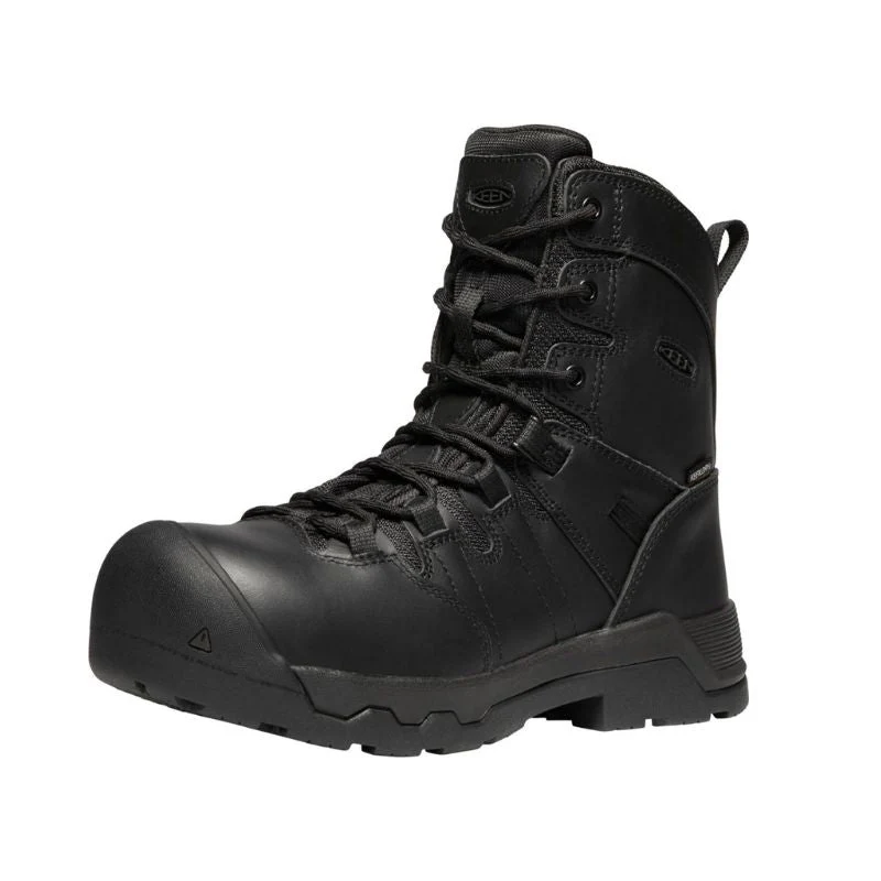 Botte de travail Keen Oshawa 20cm à cap de composite imperméable pour femmes avec fermeture éclair latérale 1024203 - Image 5