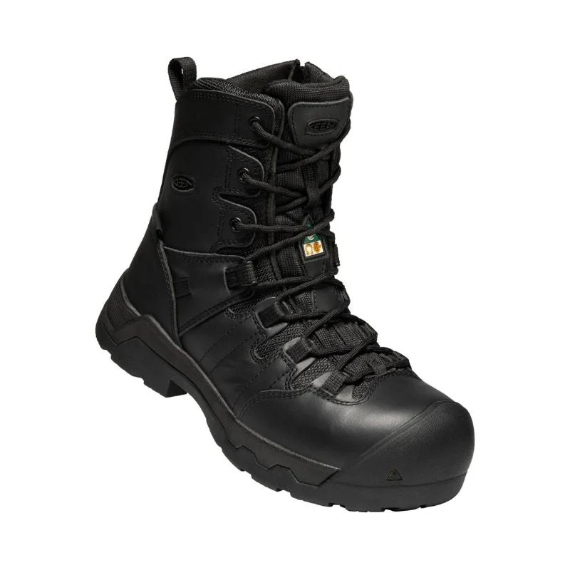 Botte de travail Keen Oshawa 20cm à cap de composite imperméable pour femmes avec fermeture éclair latérale 1024203 - Image 6