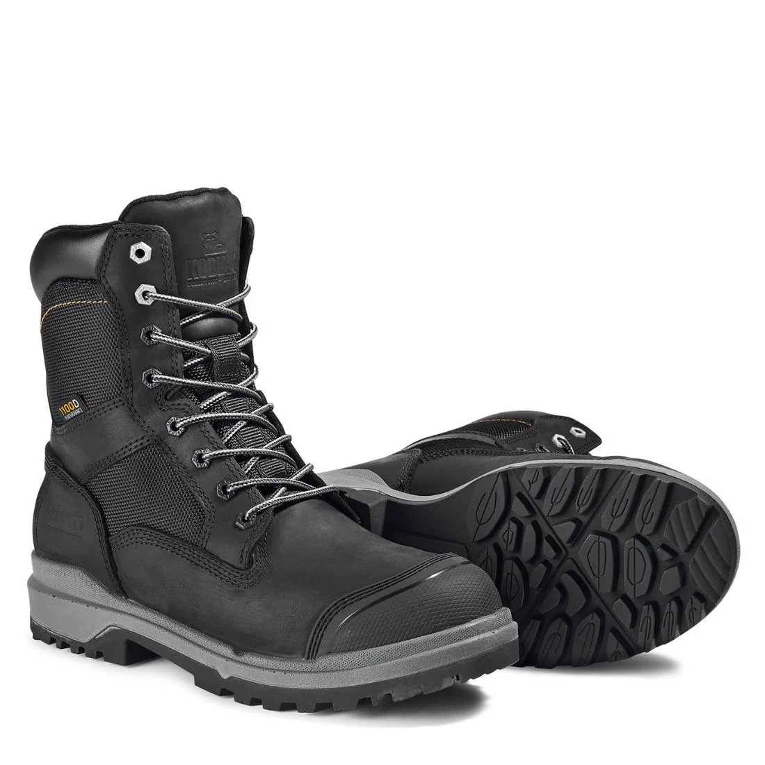 Kodiak Karluk 1100D Botte de travail de 8 po à bout composite pour hommes 1282BK - Black - Image 7