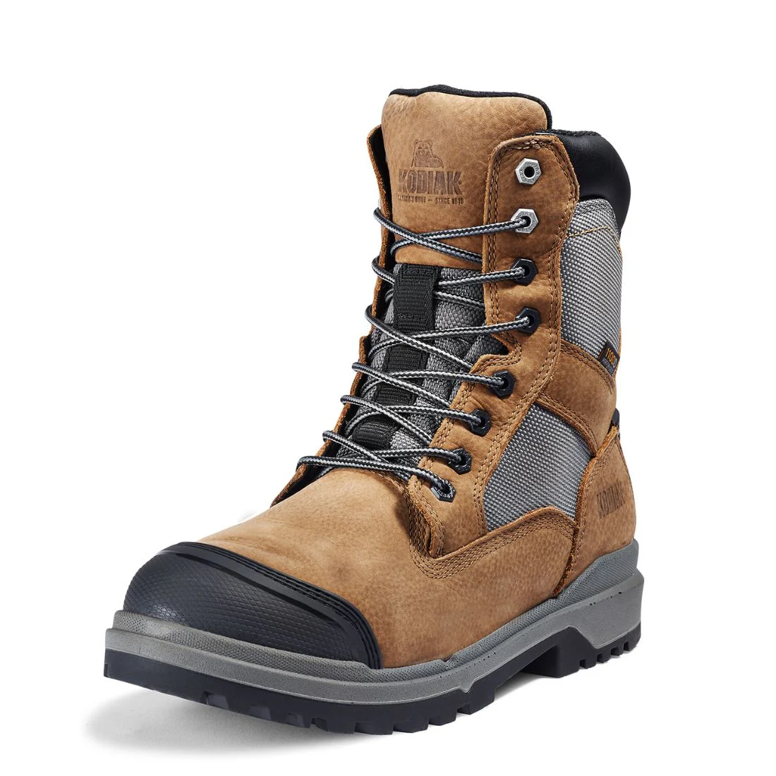 Kodiak Karluk 1100D Botte de travail de 8 po à bout composite pour hommes 1282TN - Brun - Image 3