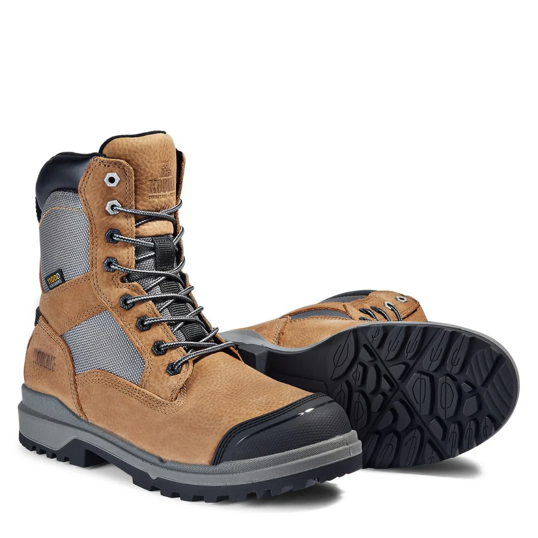 Kodiak Karluk 1100D Botte de travail de 8 po à bout composite pour hommes 1282TN - Brun - Image 5