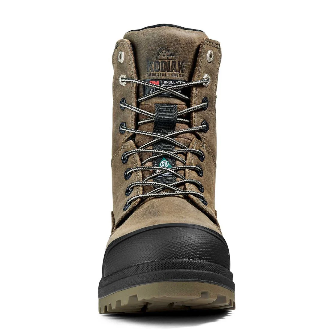 Kodiak Karluk Botte de travail imperméable à bout composite de 8 po pour hommes 8379FS - Brun - Image 6