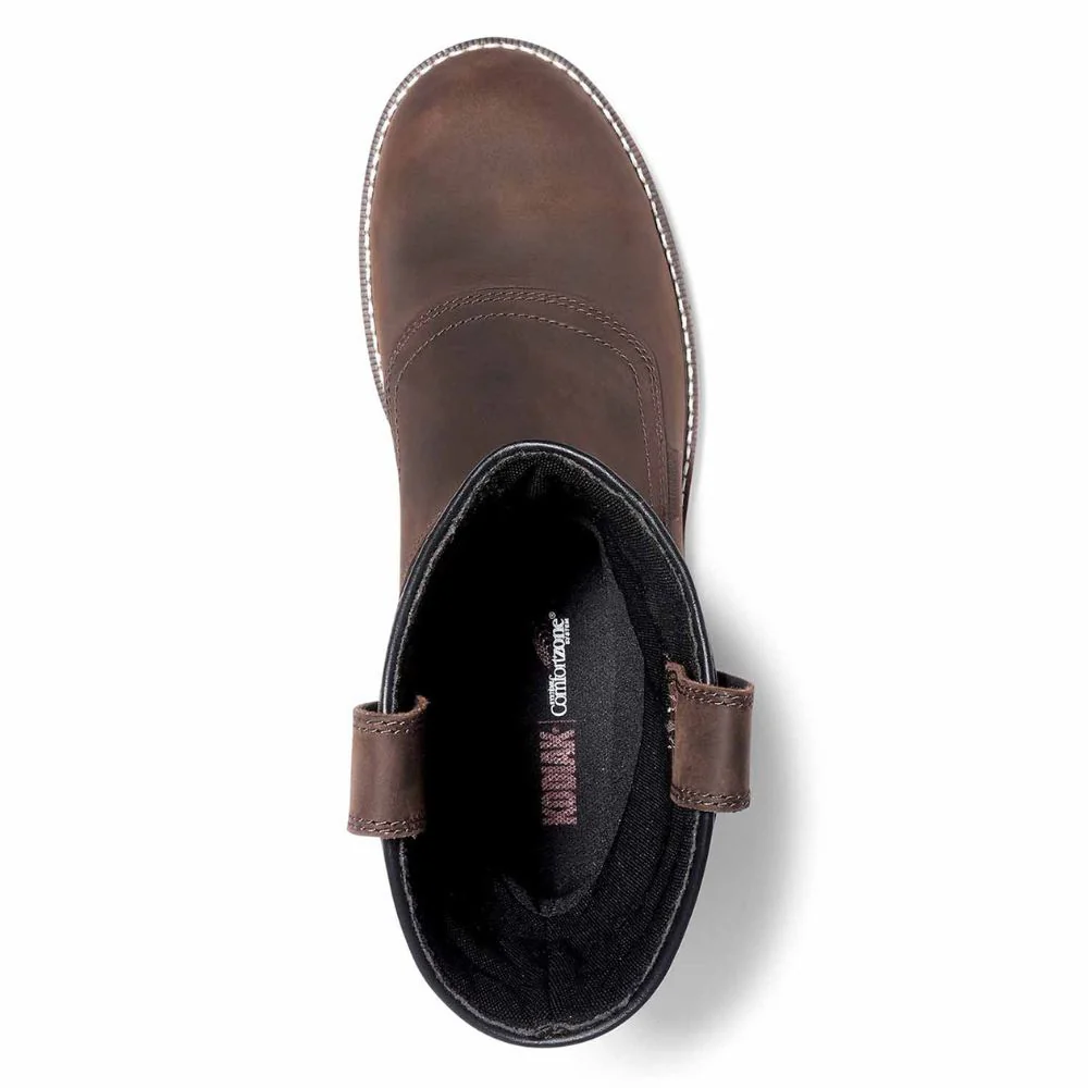 Kodiak McKinney Wellington Bottes de travail imperméables à enfiler à embout composite pour hommes KD0A4TERDBX - Brun - Image 4