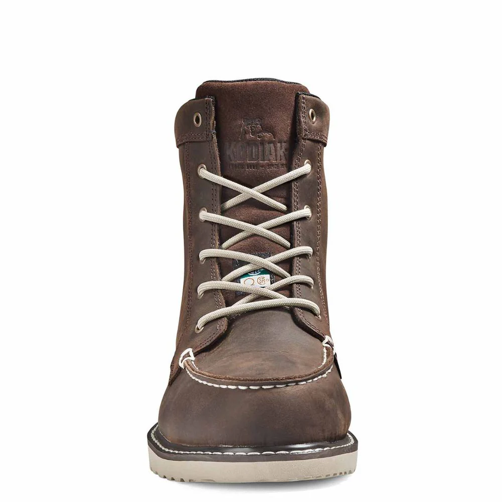 Botte de travail compensée Kodiak Whitton pour femmes à cap d'acier KD0A4TEYDBX - Brun - Image 5