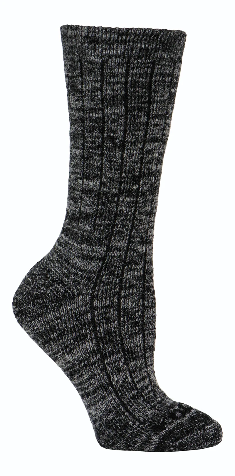 Chaussettes de travail femme en laine mérinos Kodiak - Noir - Image 2