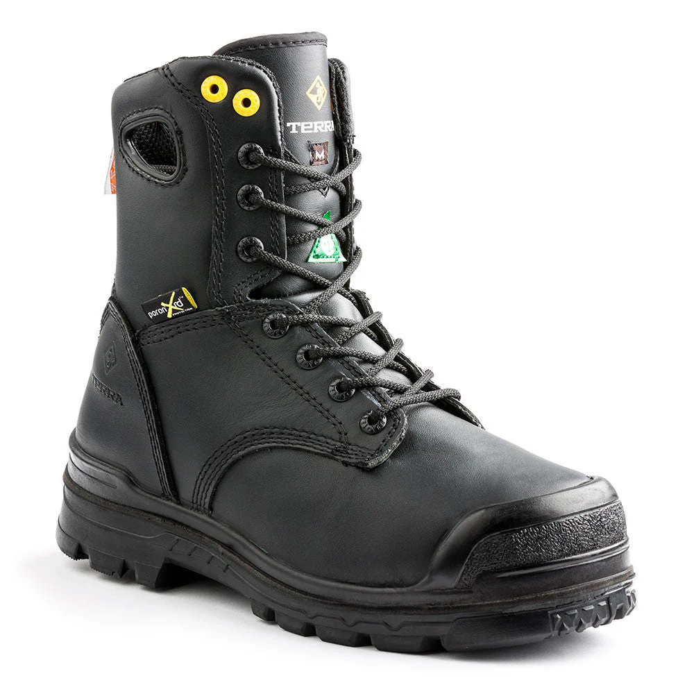 Botte de sécurité Paladin Terra 2988b de 8po pour hommes à cap de composite avec protecteur métatarsien interne - Image 2