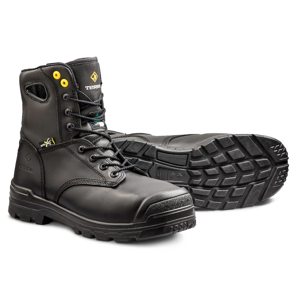 Botte de sécurité Paladin Terra 2988b de 8po pour hommes à cap de composite avec protecteur métatarsien interne - Image 5