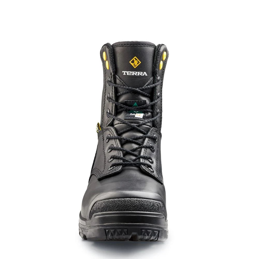 Botte de sécurité Paladin Terra 2988b de 8po pour hommes à cap de composite avec protecteur métatarsien interne - Image 7