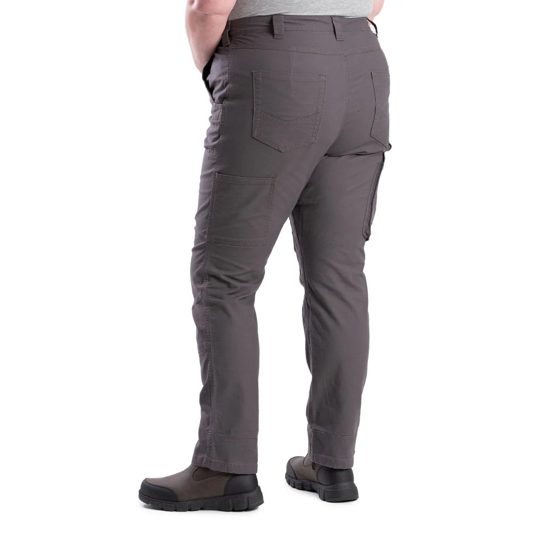 Pantalon Berne Flex Softstone Double-Front Duck pour femme WP922 - Titane Gris - Image 5