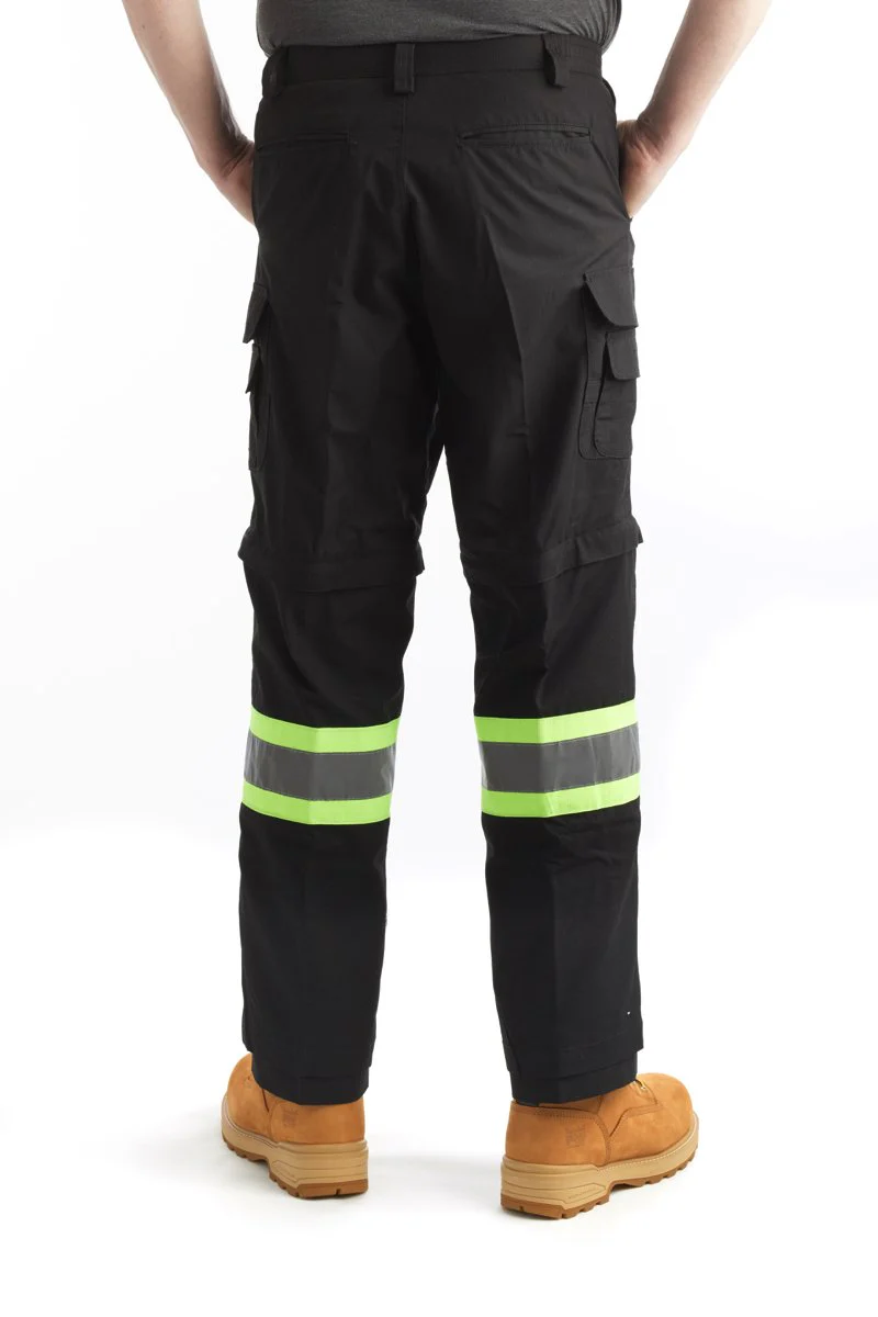 Pantalon de travail Coolworks cargo ventilé à haute visibilité pour hommes - CW2 noir - Image 6