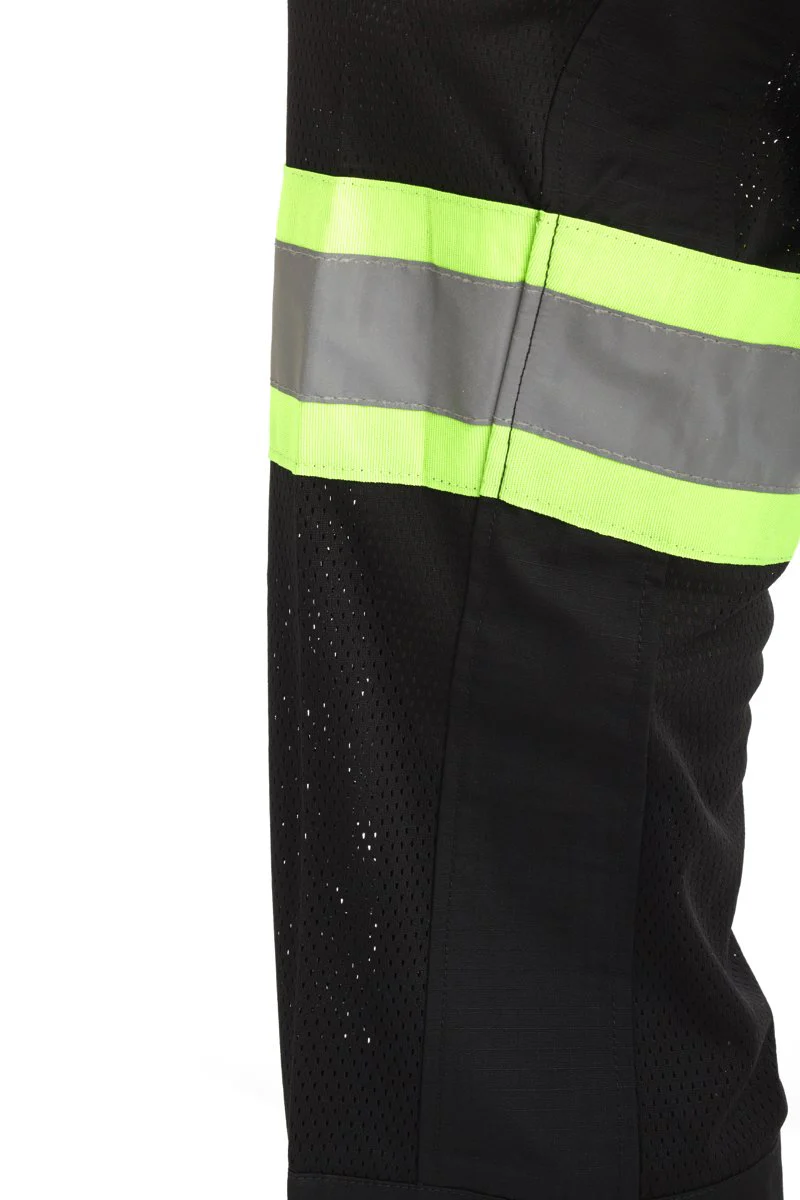 Pantalon de travail Coolworks cargo ventilé à haute visibilité pour hommes - CW2 noir - Image 8