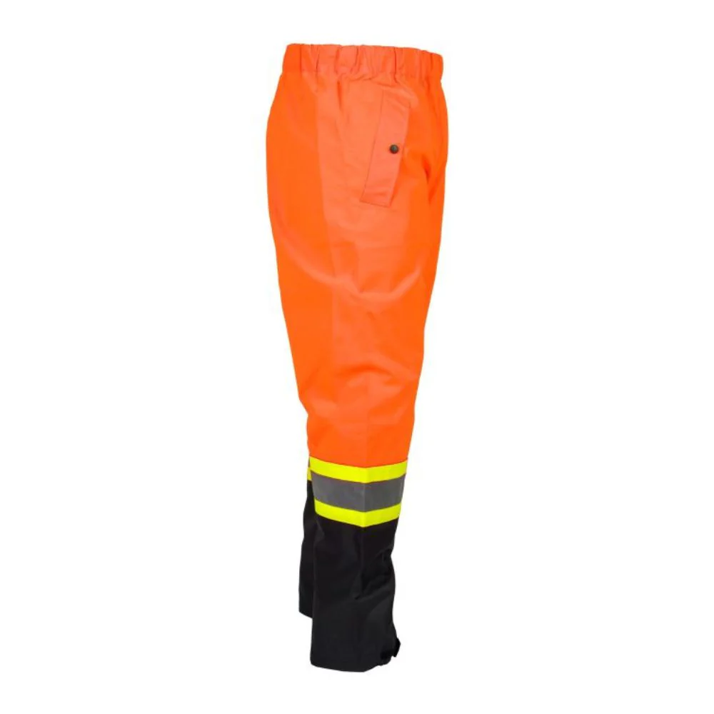 Pantalon de travail pluie haute visibilité 116520POR - Orange - Image 5