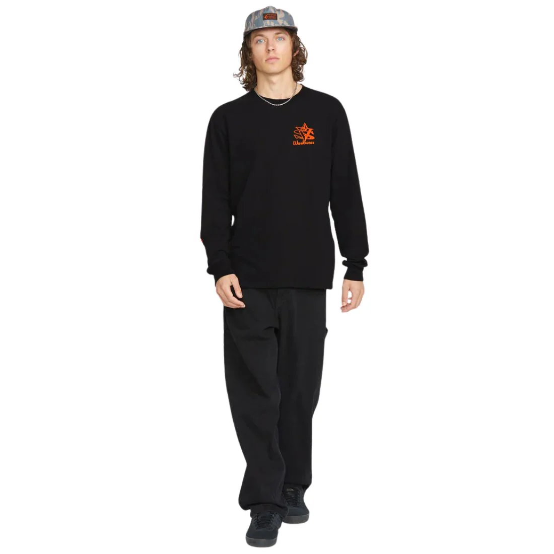 Pantalon de travail décontracté Caliper II pour homme Volcom Workwear A1102502 - Noir - Image 3