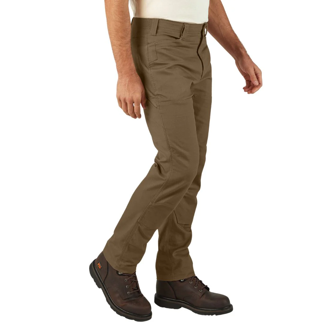 Pantalon de travail Dickies Tradebuilt Duck Canvas à double genou pour homme A861D - Brun - Image 4