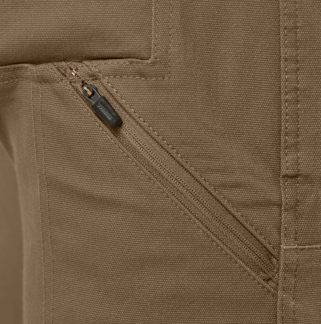 Pantalon de travail Dickies Tradebuilt Duck Canvas à double genou pour homme A861D - Brun - Image 8