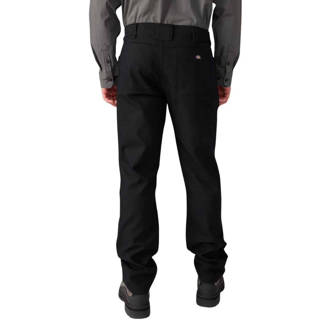 Pantalon de travail Dickies Tradebuilt Duck Canvas à double genou pour homme A861D - Noir - Image 3