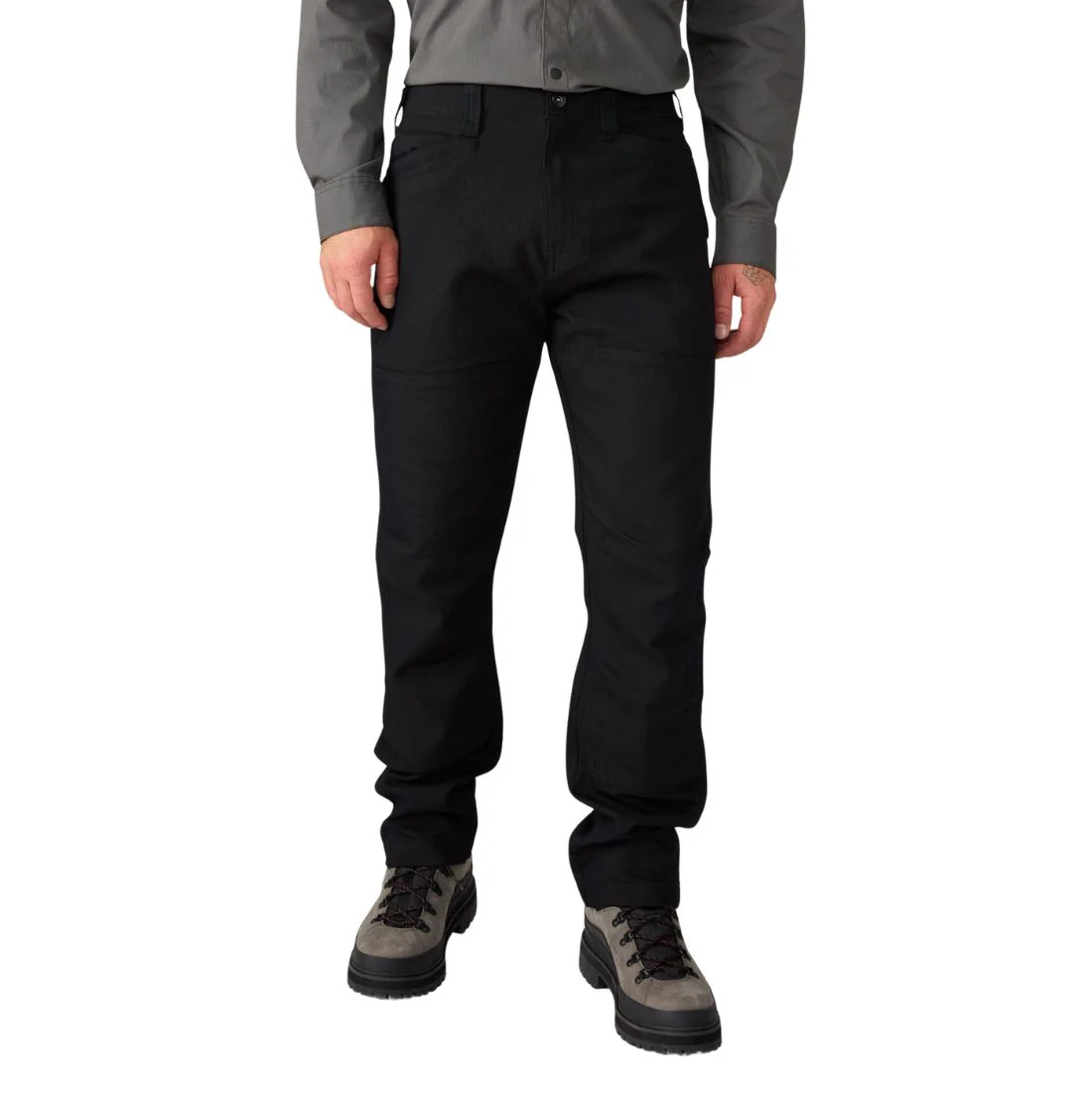 Pantalon de travail Dickies Tradebuilt Duck Canvas à double genou pour homme A861D - Noir - Image 4