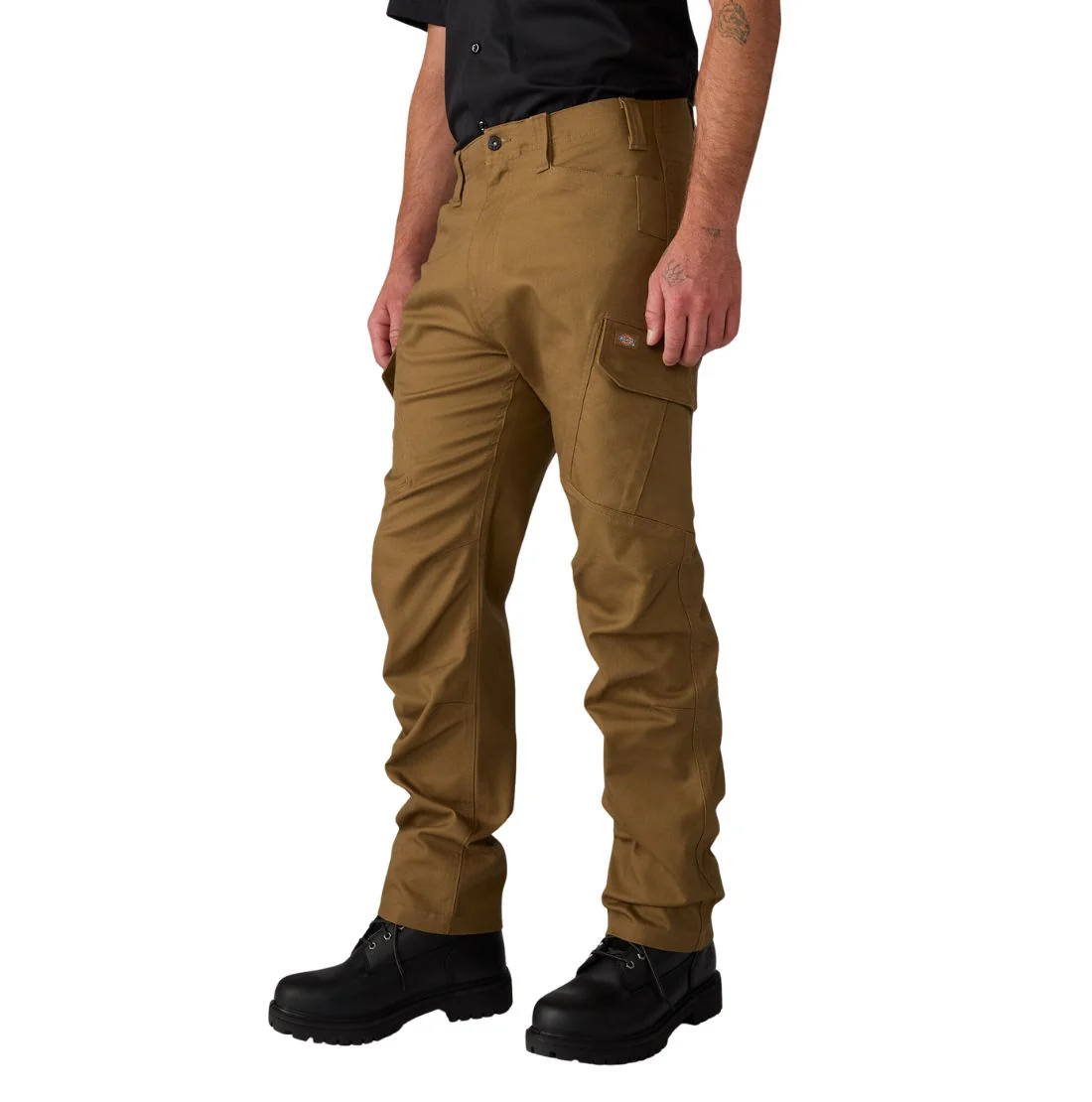 Pantalon de travail Dickies Tradebuilt Duck Canvas pour homme A861C - Brun - Image 5
