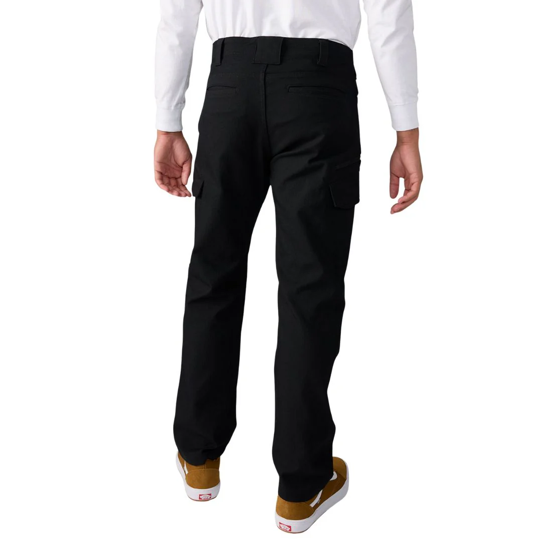 Pantalon de travail Dickies Tradebuilt Duck Canvas pour homme A861C - Noir - Image 2