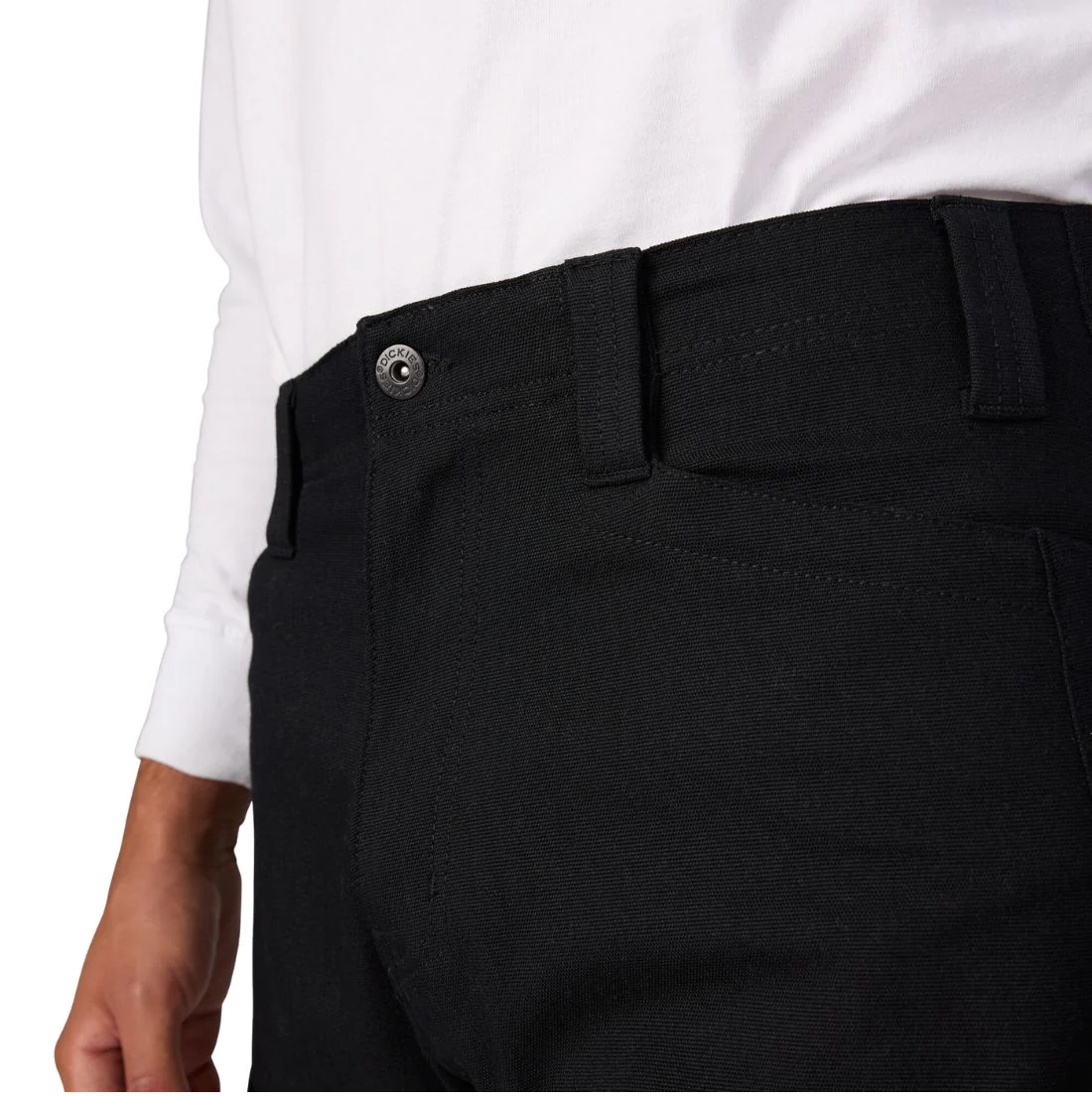 Pantalon de travail Dickies Tradebuilt Duck Canvas pour homme A861C - Noir - Image 5