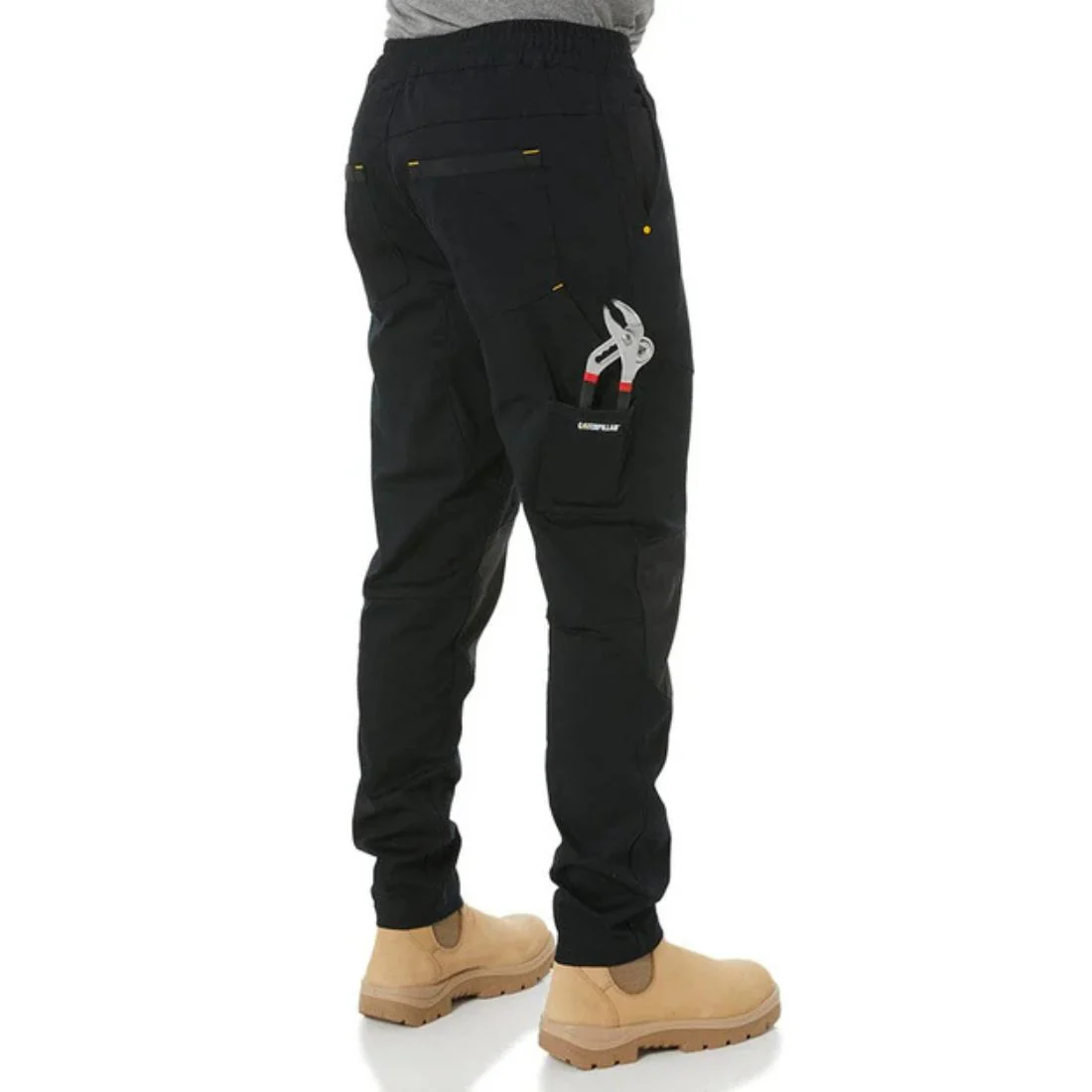 Pantalon de travail dynamique CAT pour homme 1810032 - Noir - Image 3