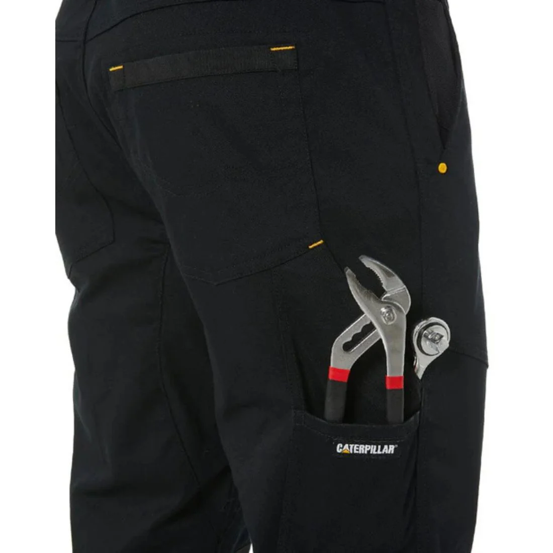 Pantalon de travail dynamique CAT pour homme 1810032 - Noir - Image 4