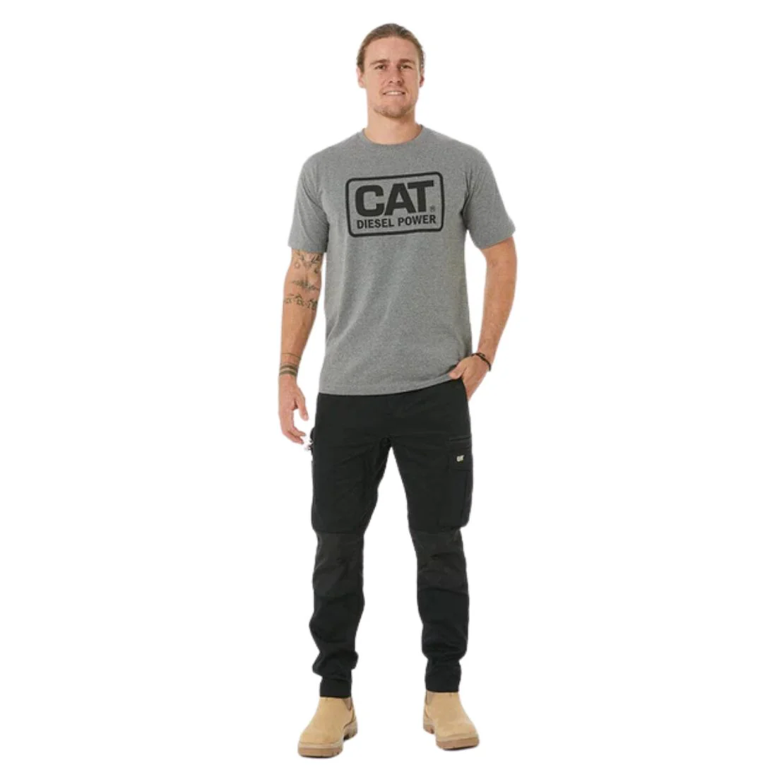 Pantalon de travail dynamique CAT pour homme 1810032 - Noir - Image 6