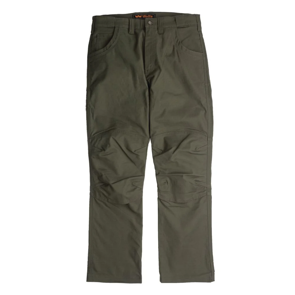 Pantalon de travail Walls Duck Ditchdigger toutes saisons en sergé à double genou pour hommes YP96 - Vert - Image 3