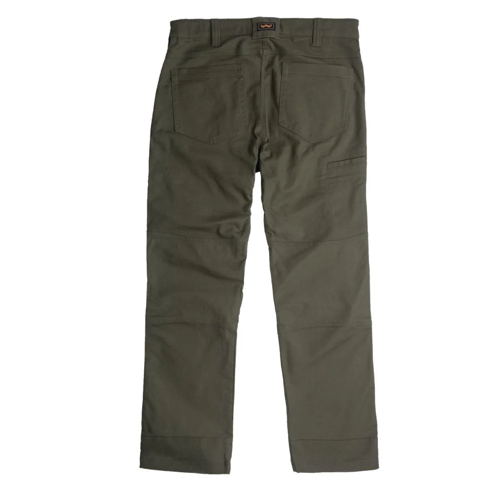 Pantalon de travail Walls Duck Ditchdigger toutes saisons en sergé à double genou pour hommes YP96 - Vert - Image 4