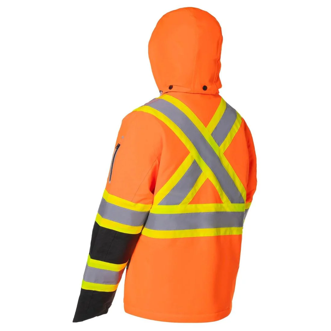 Parka de sécurité d'hiver haute visibilité Forcefield pour femmes - Orange - Image 2