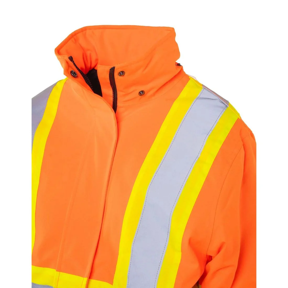 Parka de sécurité d'hiver haute visibilité Forcefield pour femmes - Orange - Image 3