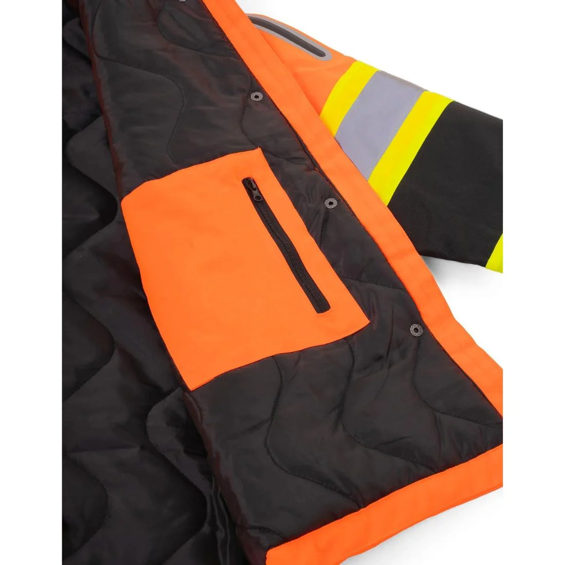 Parka de sécurité d'hiver haute visibilité Forcefield pour femmes - Orange - Image 7