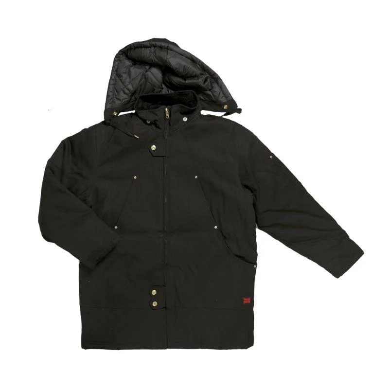 Parka de travail d'hiver Tough Duck Abraham pour hommes WJ18 - noir - Image 4
