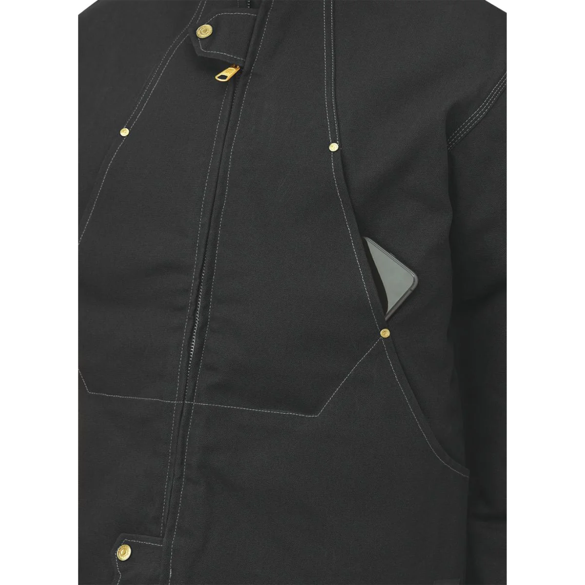 Parka de travail d'hiver Tough Duck Abraham pour hommes WJ18 - noir - Image 6