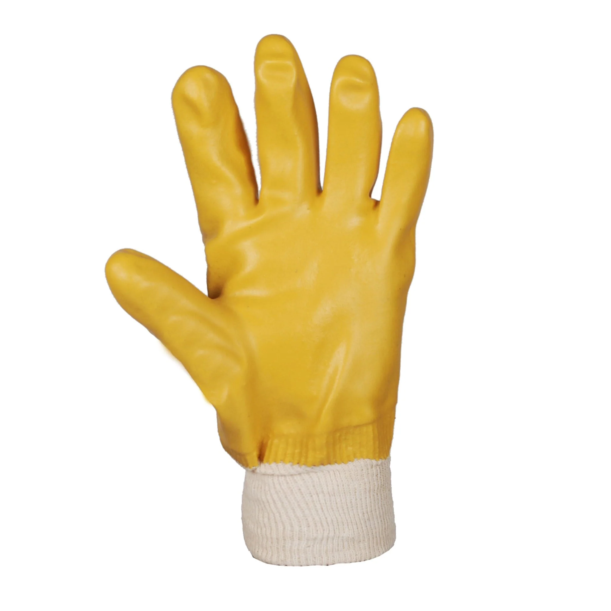 Gant PVC poignet en tricot - Image 2