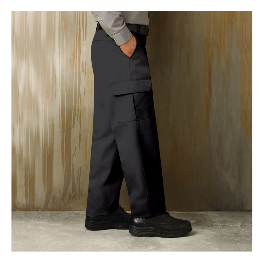 Pantalon de travail cargo pour hommes Red Kap PT88BK - Noir - Image 4