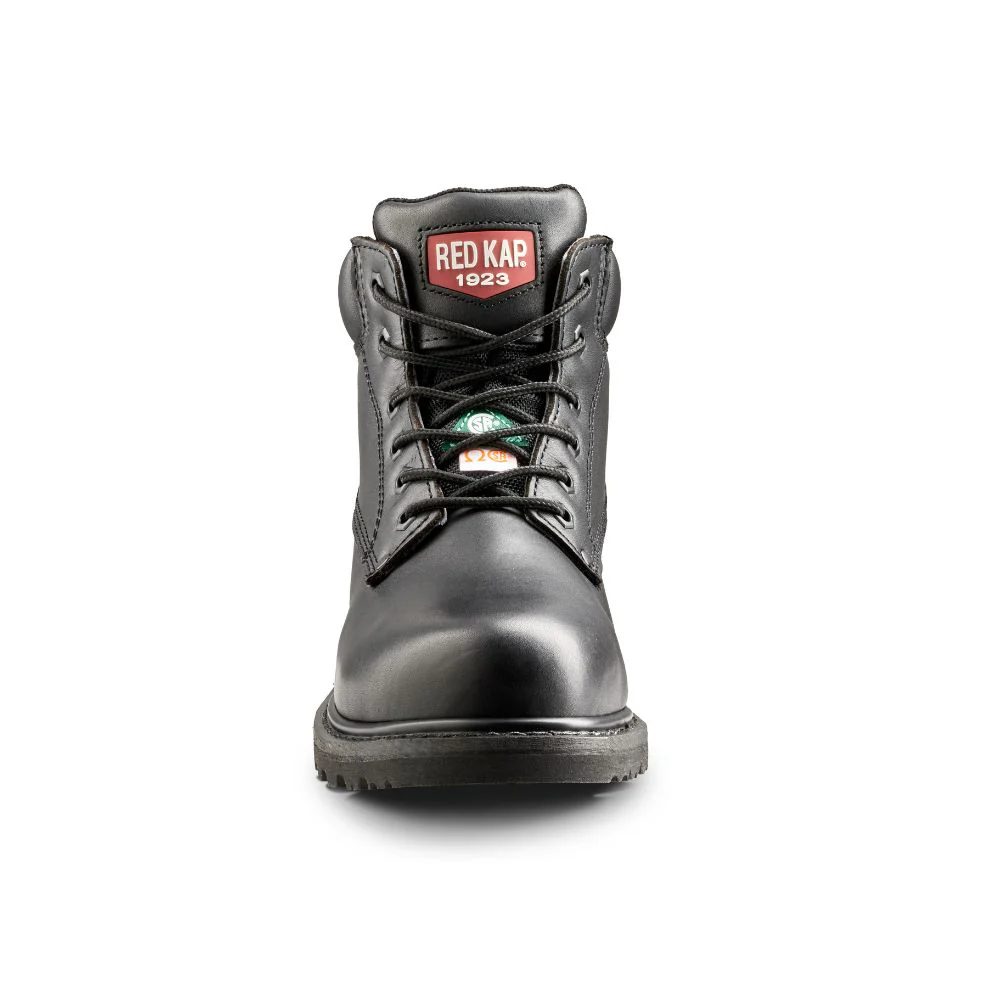 Bottes de sécurité au travail Red Kap de 6 po à embout d'acier CF23101ABK - Noir - Image 6
