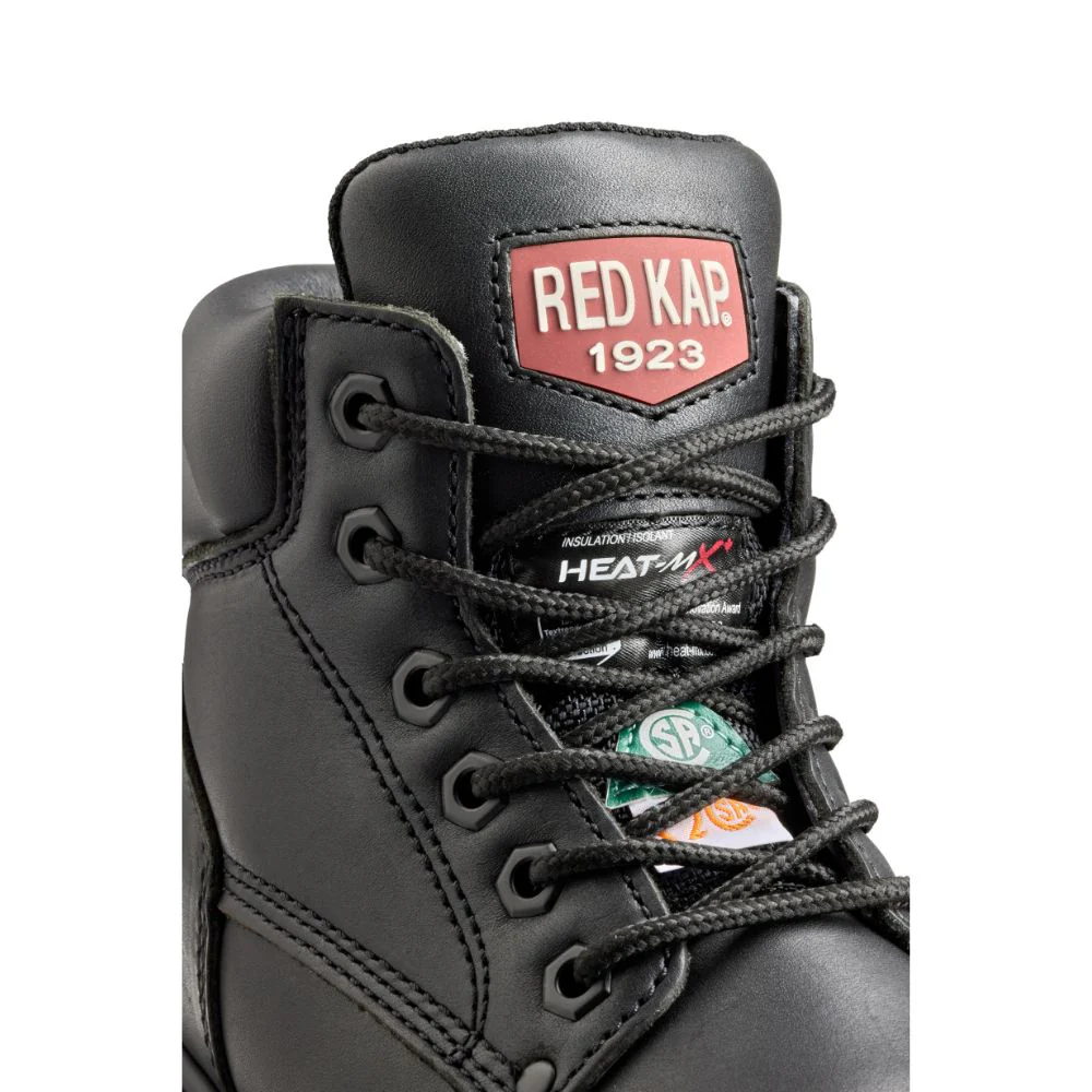 Red Kap Bottes de sécurité au travail isolées à embout d'acier de 6 po CF23101AIBK - Noir - Image 6