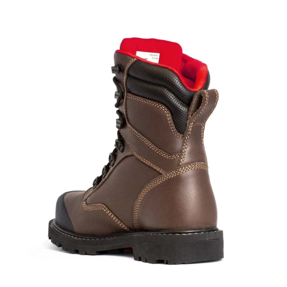 Royer Revolt 8 po Botte de sécurité imperméable à bout composite pour hommes avec Vibram - Brun 8920RT - Image 3