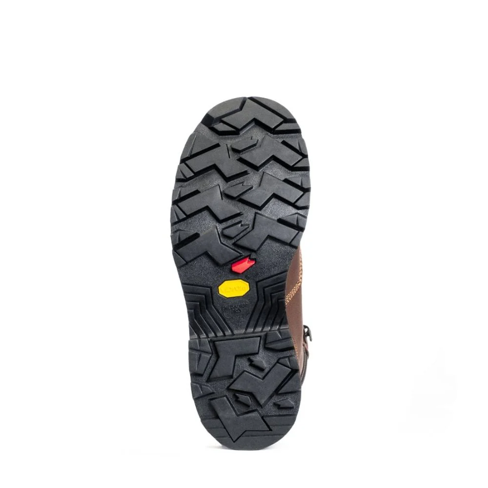 Royer Revolt 8 po Botte de sécurité imperméable à bout composite pour hommes avec Vibram - Brun 8920RT - Image 4