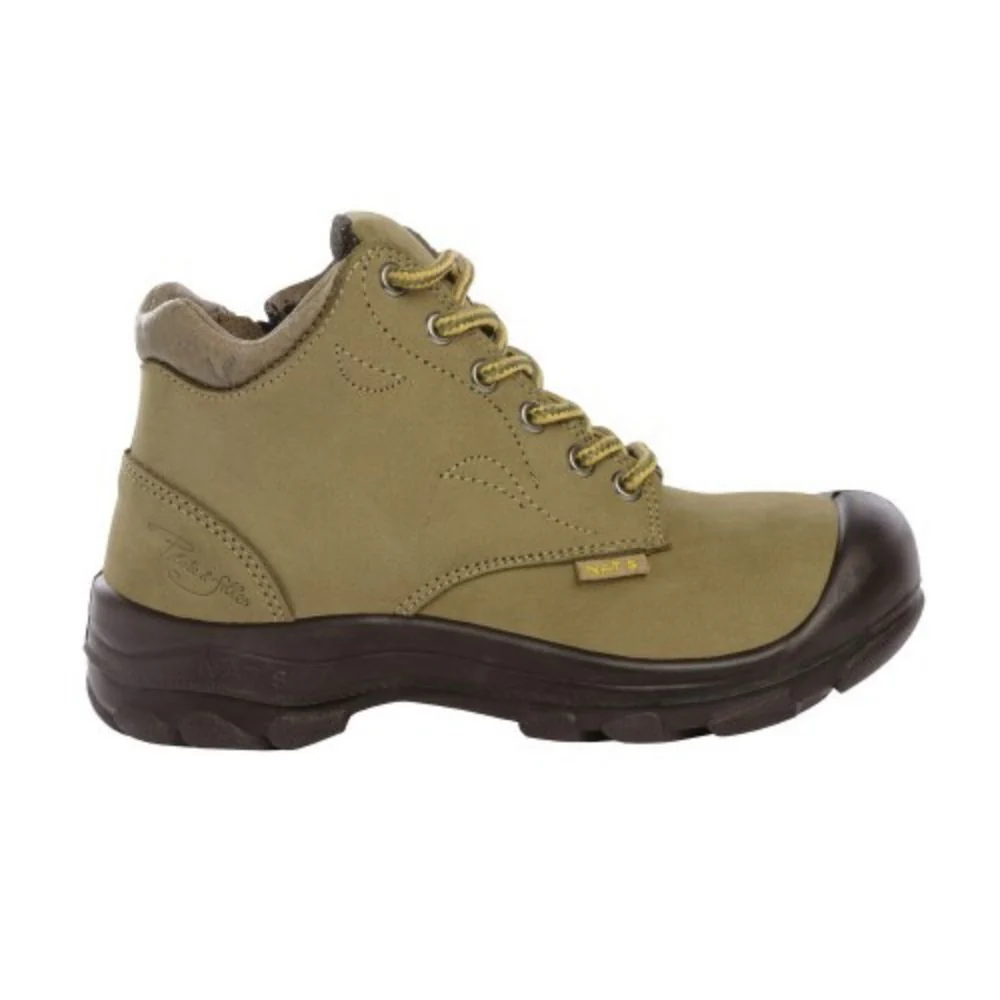 Botte de sécurité S556 Kaki P&F's pour femme de 15 cm, à embout d'acier - Kaki - Image 2