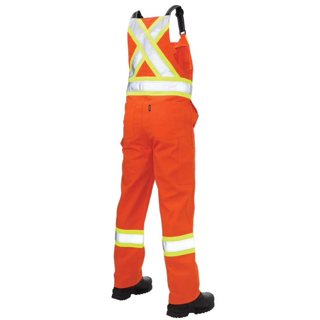 Salopette de sécurité CSA pour homme Tough Duck en sergé non doublée S769 - Orange - Image 2