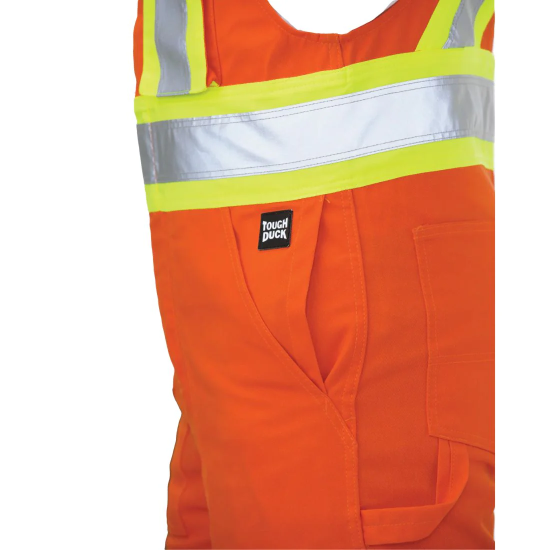 Salopette de sécurité CSA pour homme Tough Duck en sergé non doublée S769 - Orange - Image 3