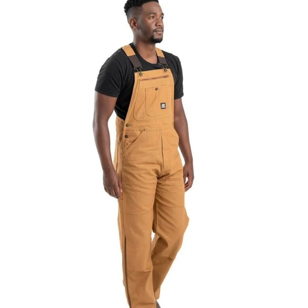 Salopette de travail Berne pour hommes Duck Bib B1067 - Brun - Image 3